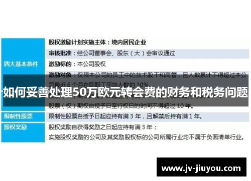 如何妥善处理50万欧元转会费的财务和税务问题 如何妥善处理50万欧元转会费的财务和税务问题